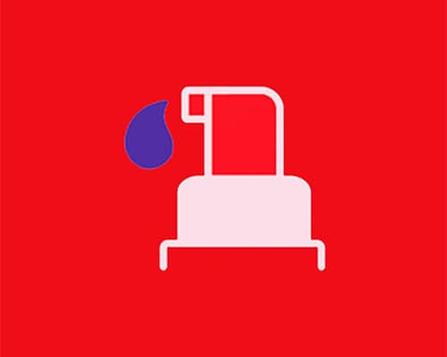 En pump per användning. Torka av pipen om det behövs. 